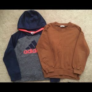 Boys size 8 sweatshirts!
